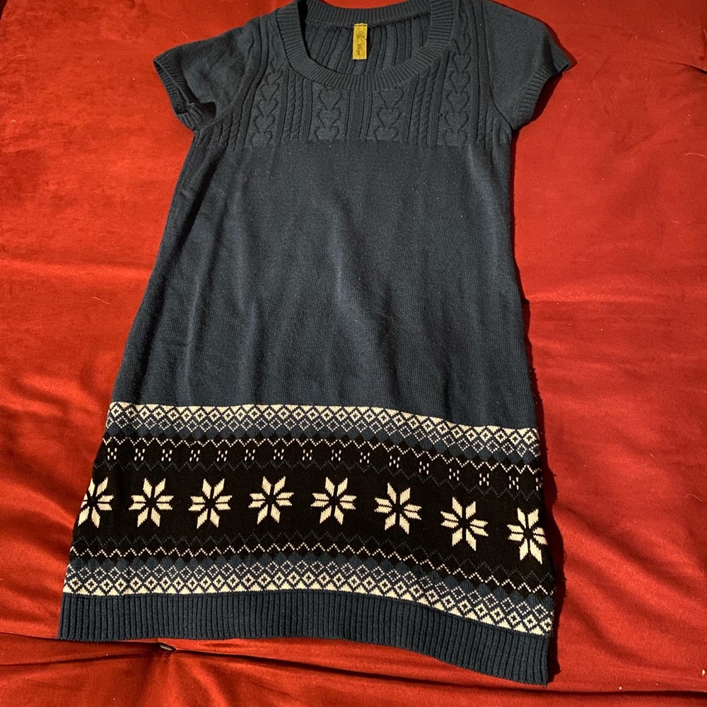 Blue Whisper sweat dress.